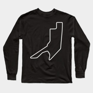 Adelaide Street Circuit [outline] Long Sleeve T-Shirt